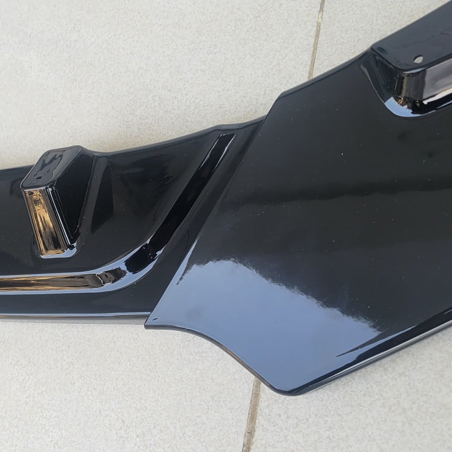 Universal - Front Bumper Lip ABS 3pcs Set - 1109