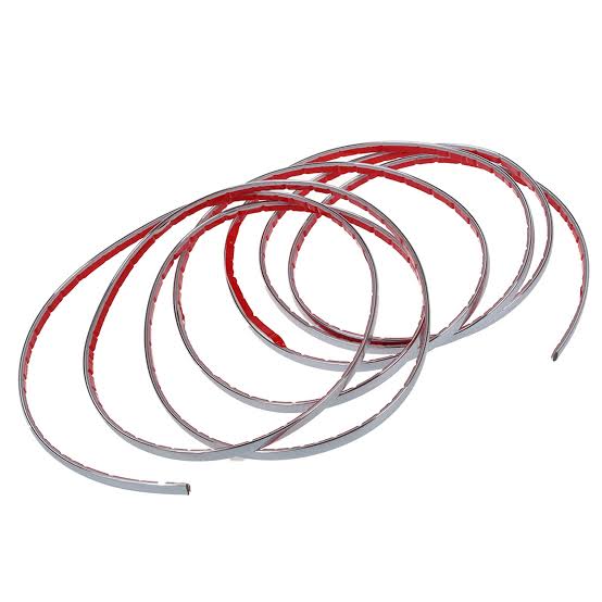 Universal - Chrome Patti 10mm (mtr) - 1132