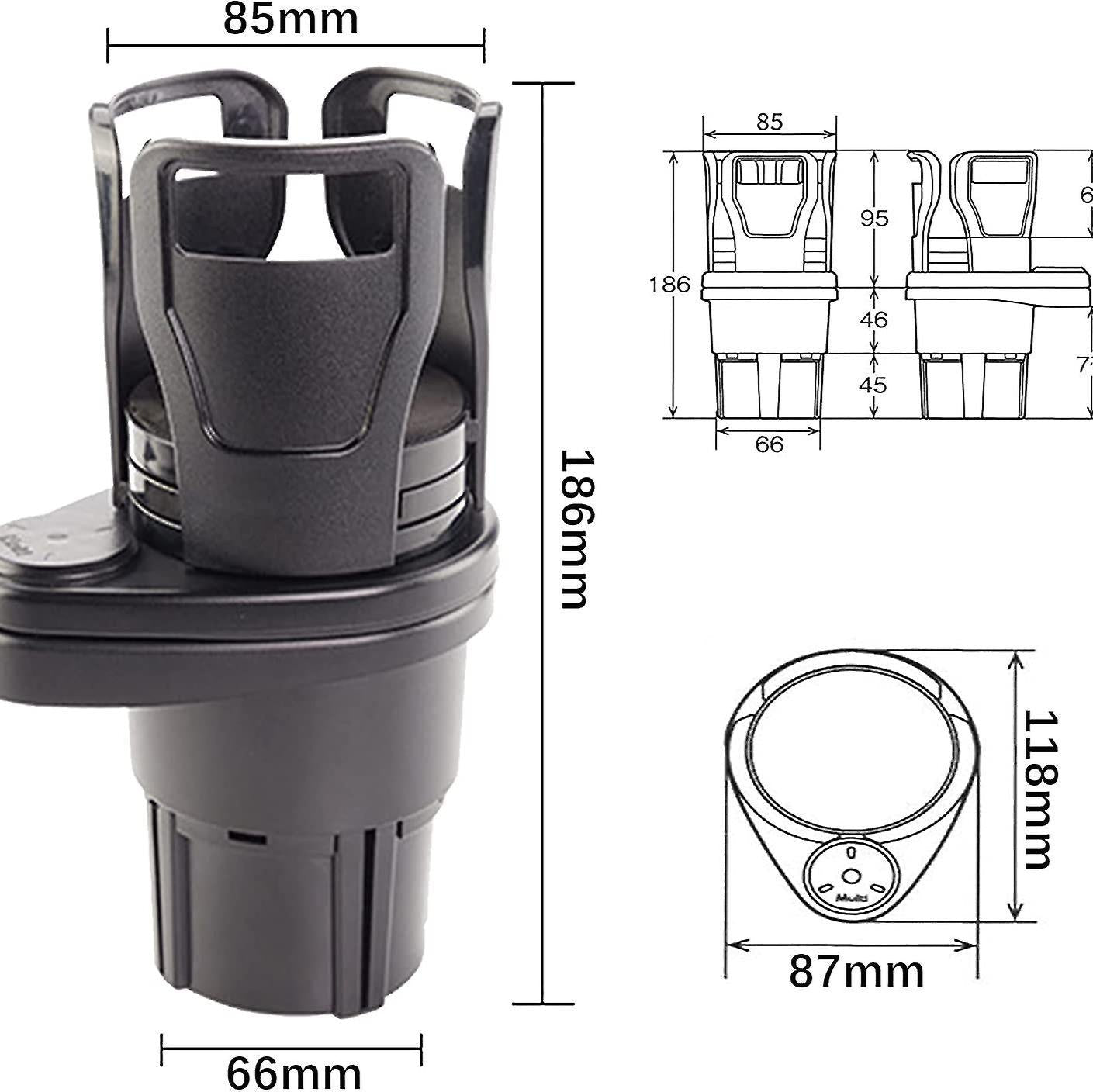 Universal - Cup Holder Extender - 1139