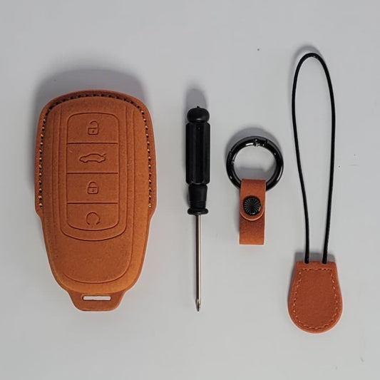 Tiggo 8 - Key Cover Suede Leather - 1146