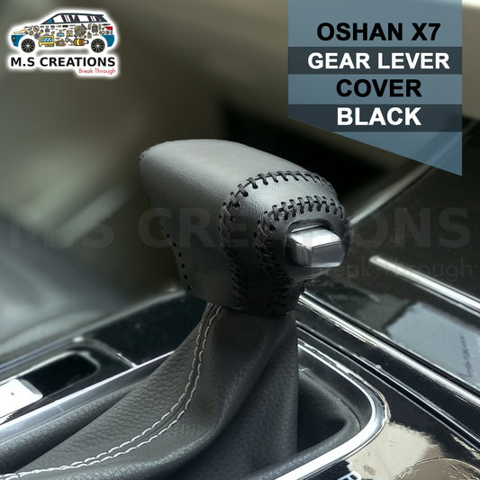 oshan x7 - Gear Lever Cover Leather - 117