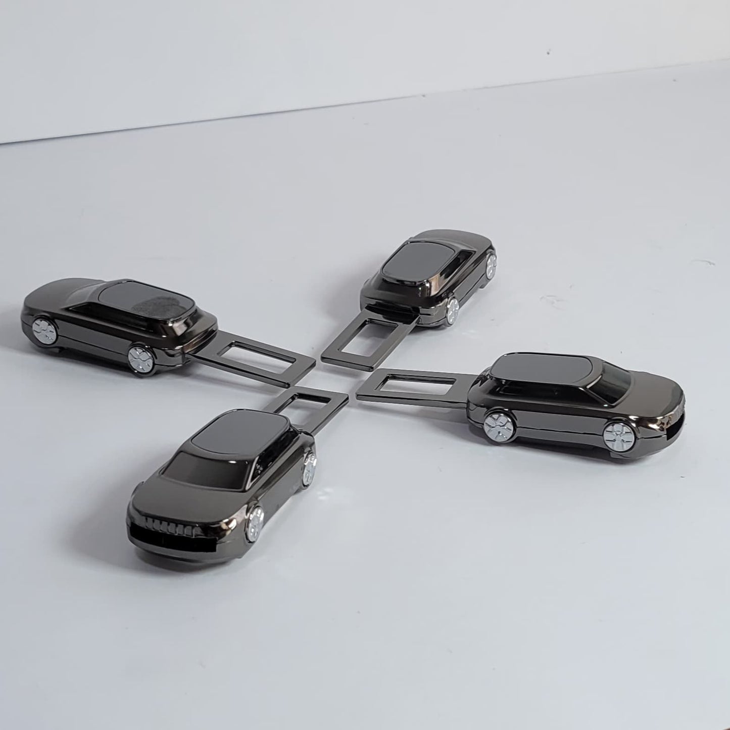 Universal - Seat Belt Extender Black Car Shape - 1197