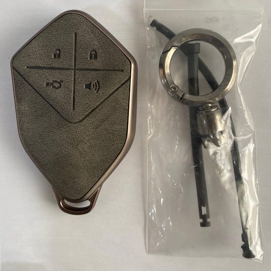 S07 - Key Cover TPU With Leather - 1226