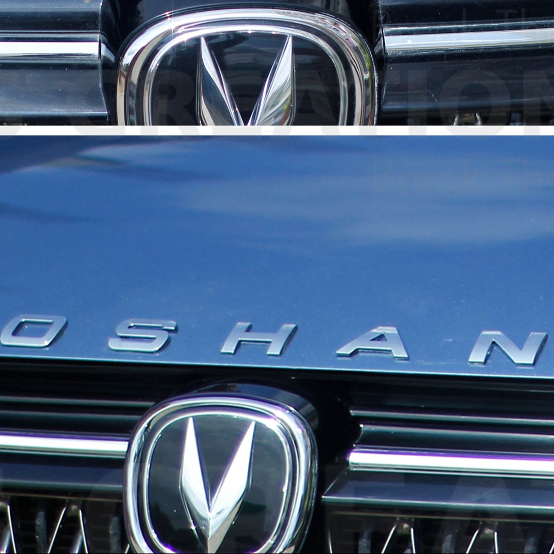 Oshan X7 - Bonnet Logo Alphabets - 123