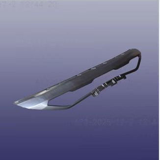 Tiggo 8 - Front Bumper Lower Trim Grey - 1310