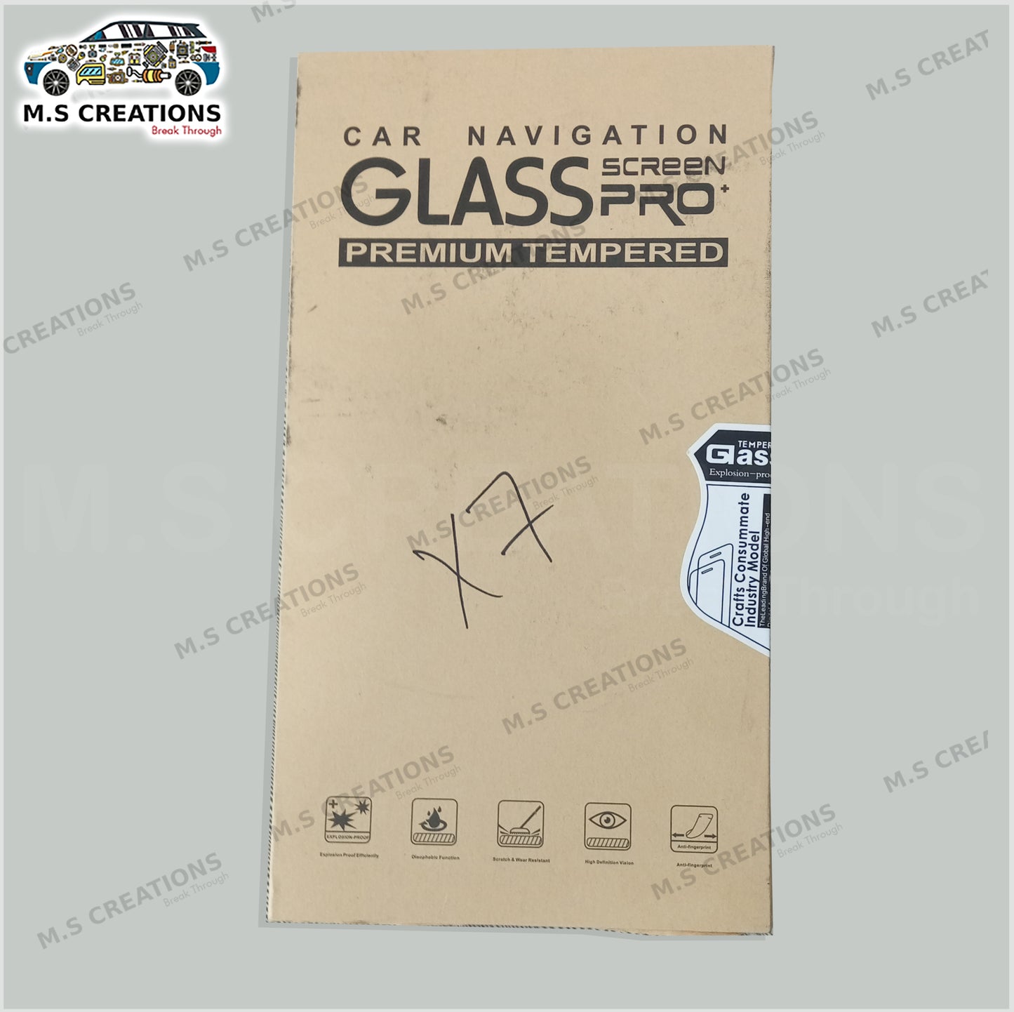 Oshan X7 - Screen Glass Protector - 132