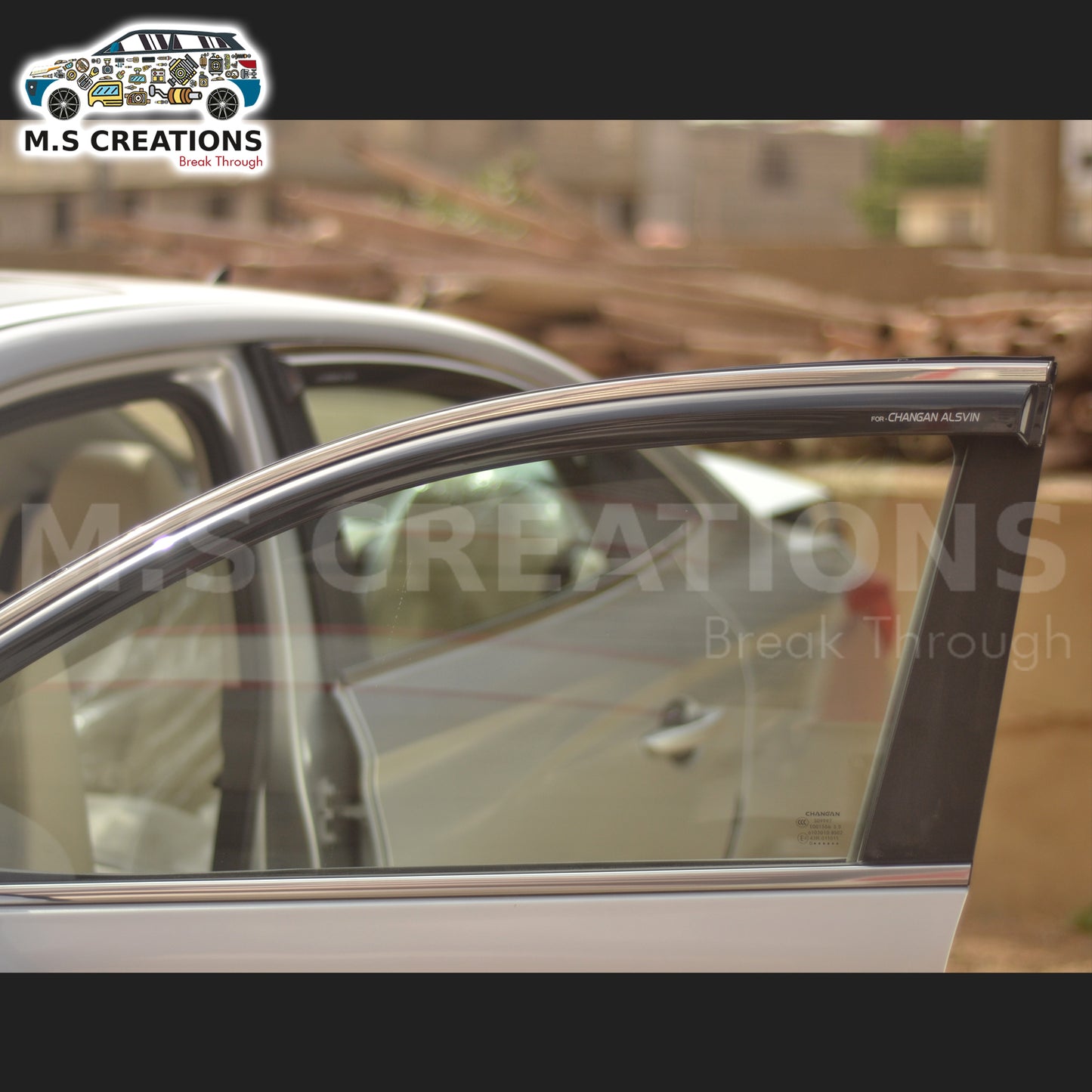 Alsvin - Window Visors 4pcs - 182