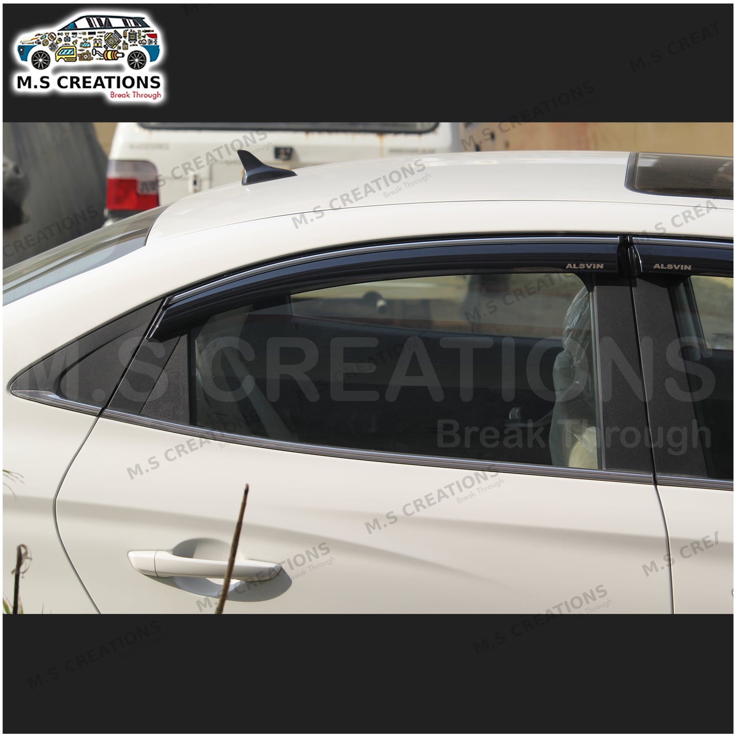 Alsvin - Window Visors 4pcs - 182