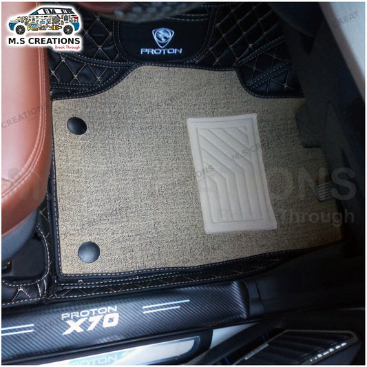 Proton X70 - Floor 9D Mats+Shenice - 220
