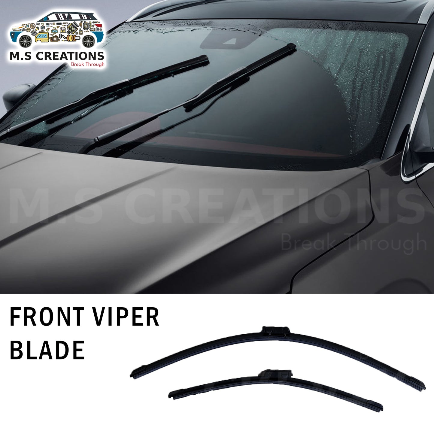 Proton X70 - Front Wipper Set - 227