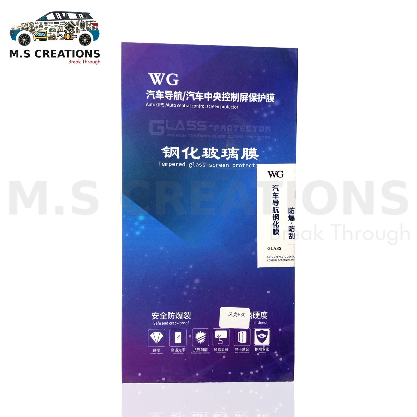 580 EE - Screen Glass Protector - 24