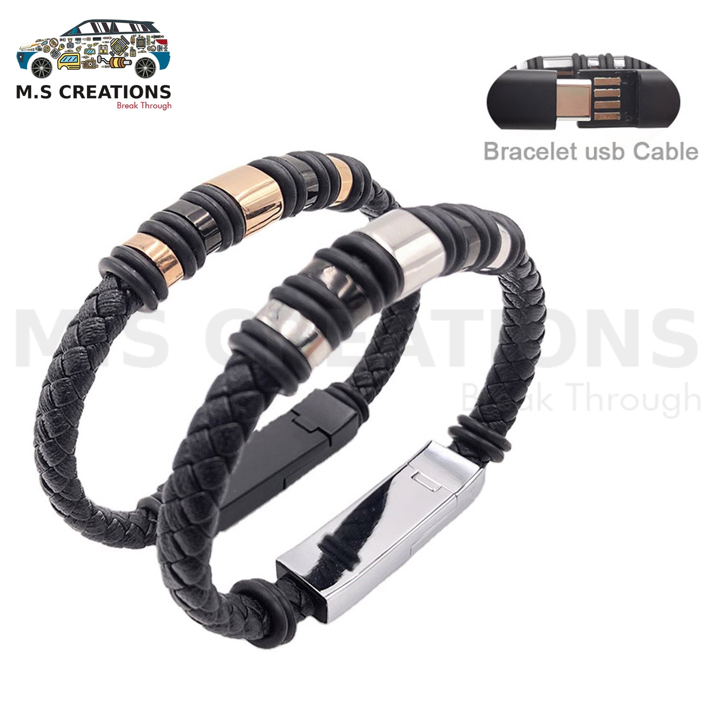 Universal - Bracelet Charging Cable With SD Card - 243