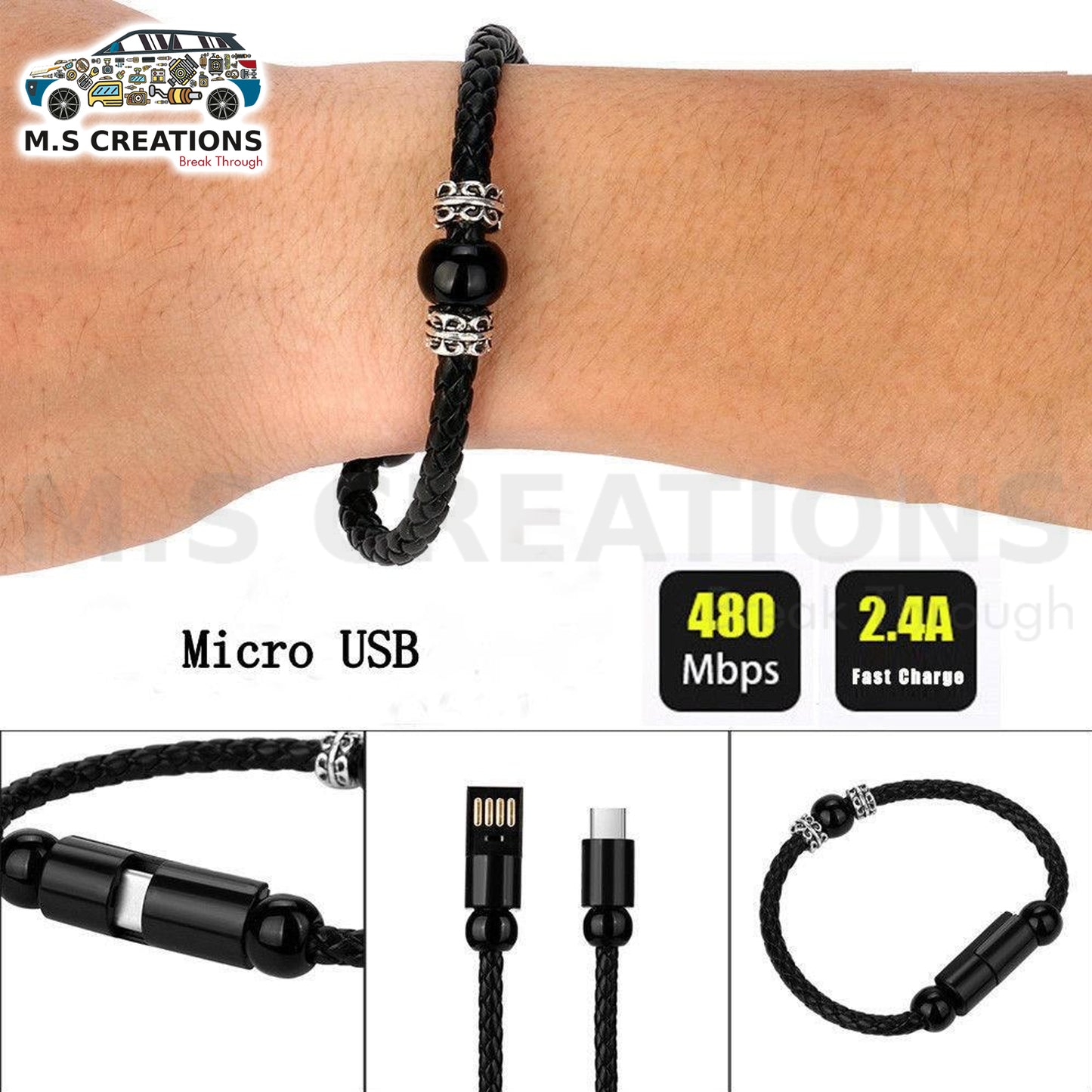 Universal - Bracelet Charging Cable - 245