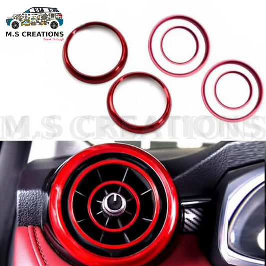 HS - A/C Wind Rings 6pcs Set - 293