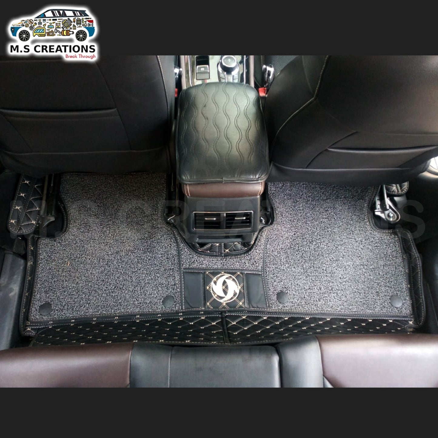580pro - Floor Mats 7D PU With Coil - 2