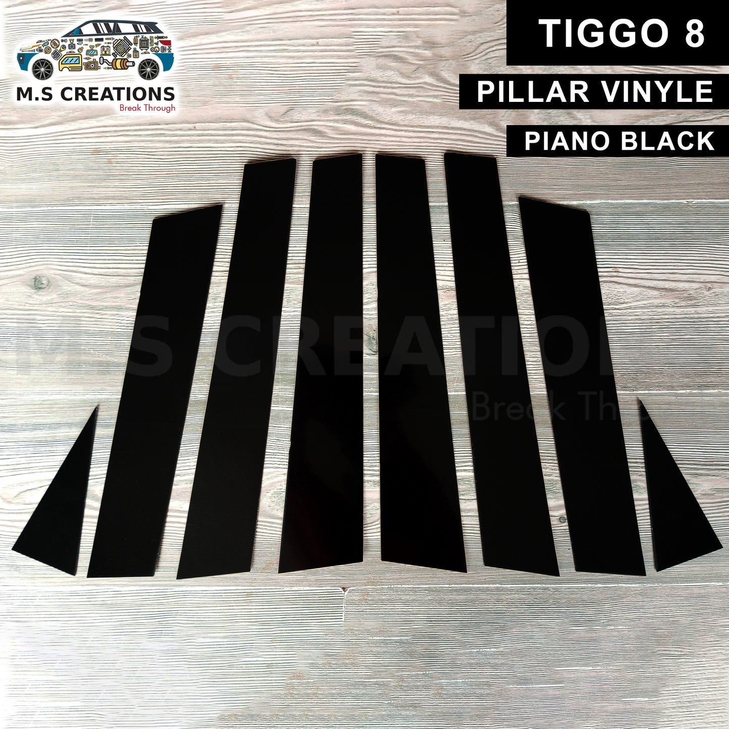 Tiggo 8 - Pillar Vinyl - 309