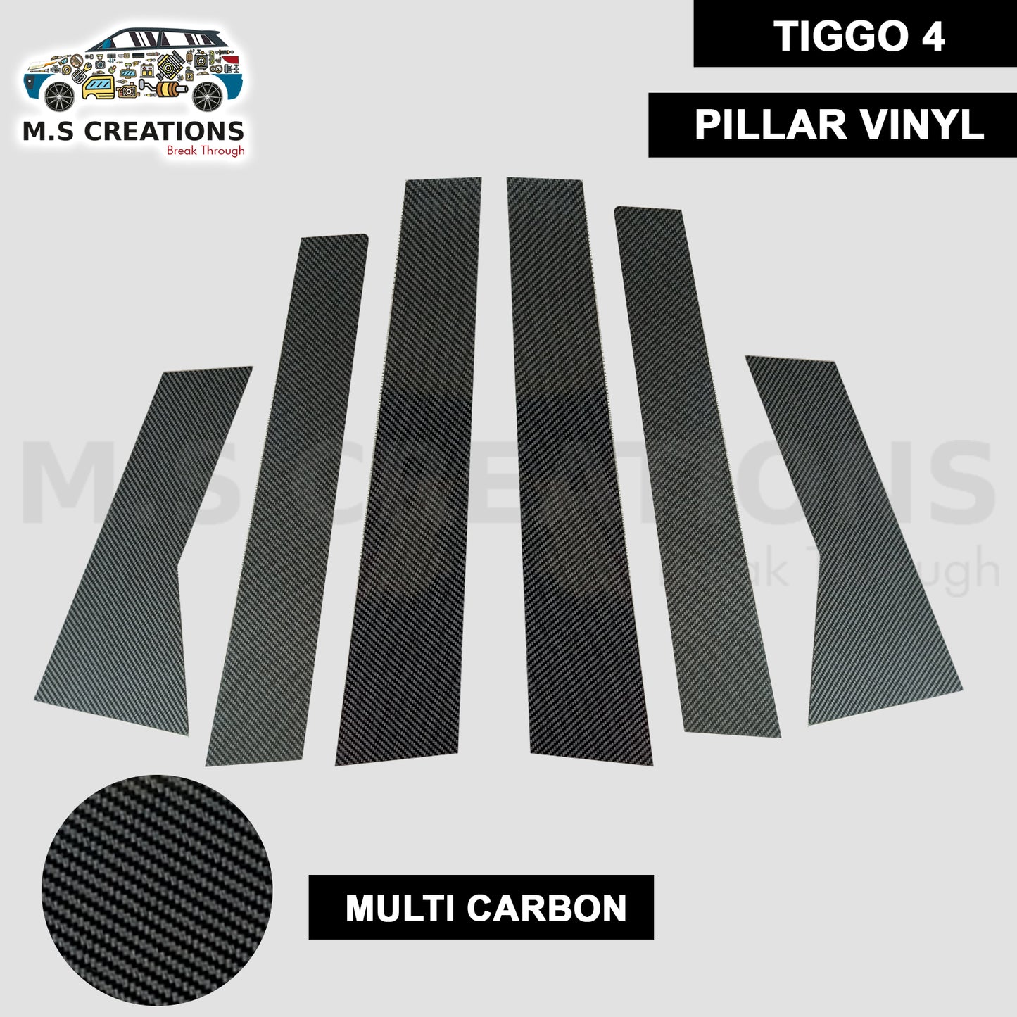 Tiggo 4 - Pillar Vinyl - 336
