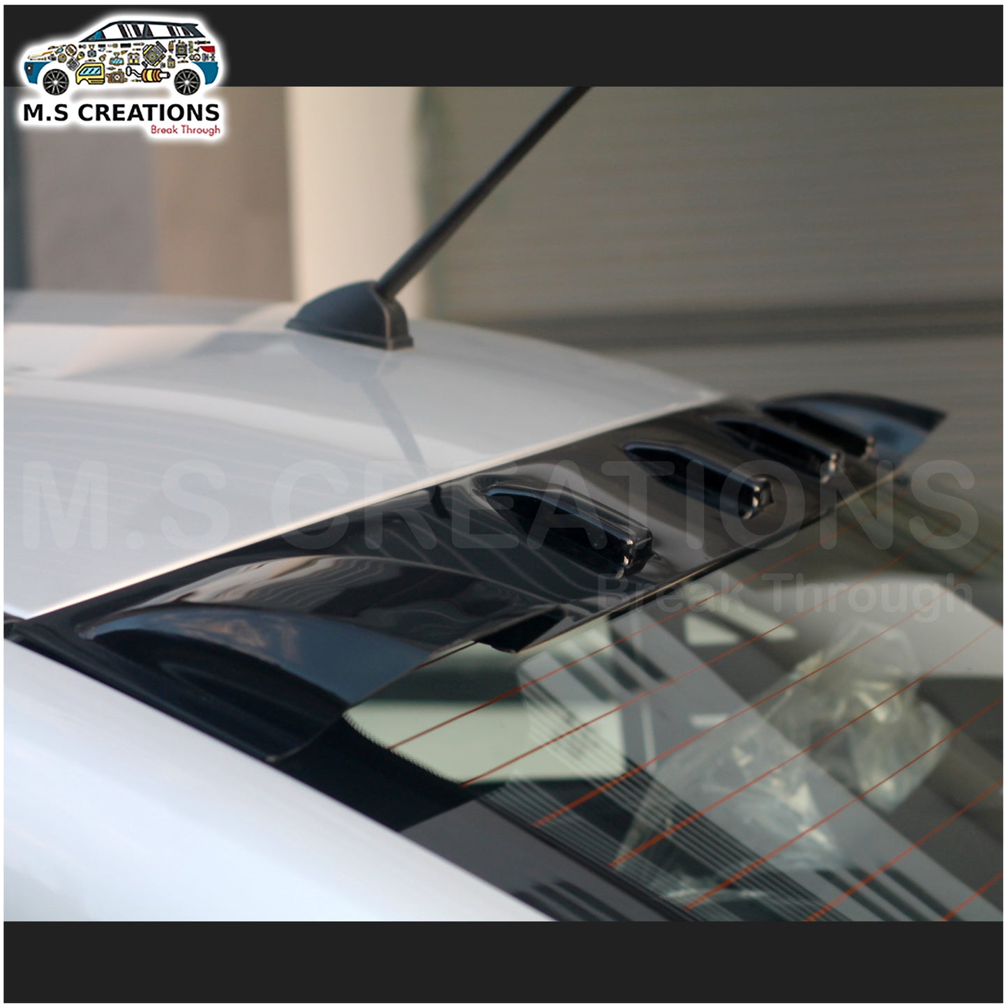 Saga - Rear Wind Screen Spoiler - 353