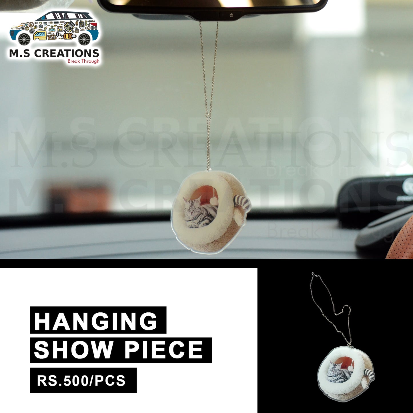 Universal - Hanging Cat Pandant - 384