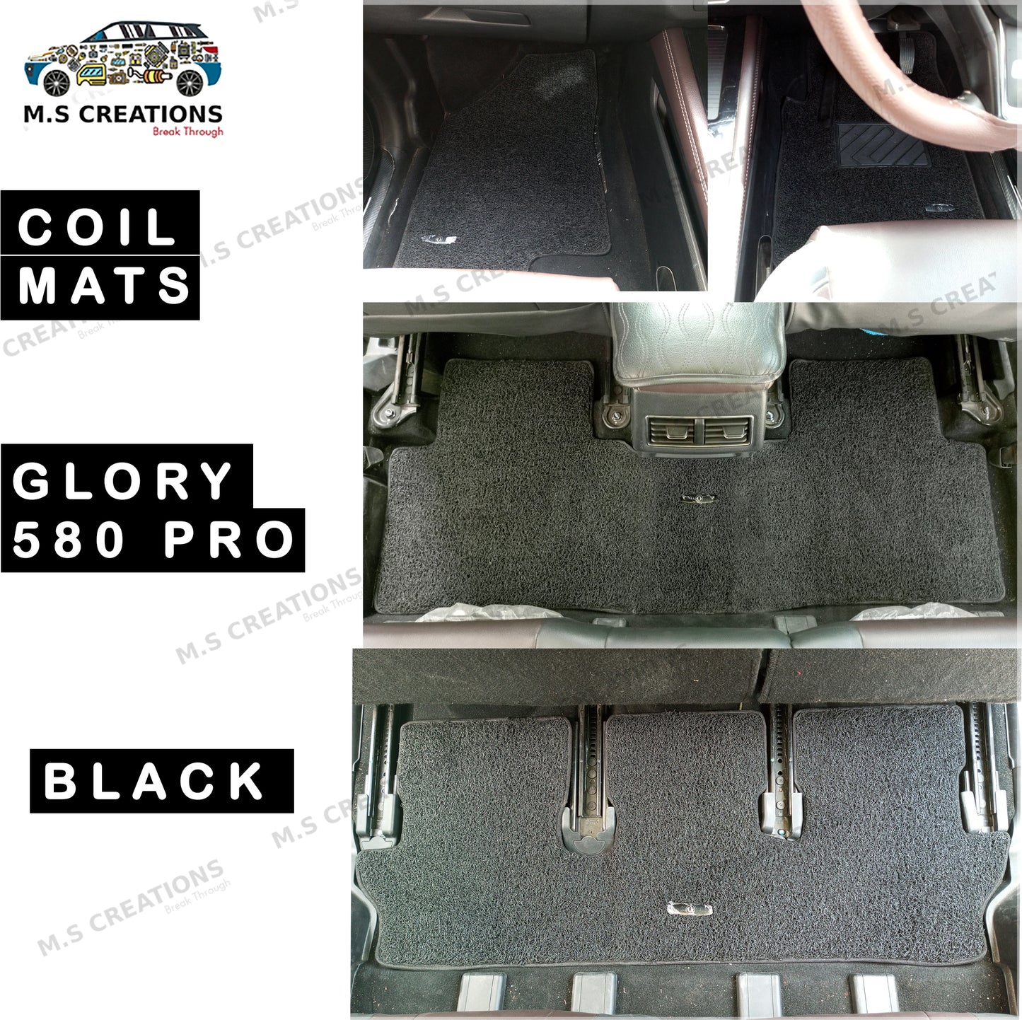 580pro - Coil Floor Mats - 3