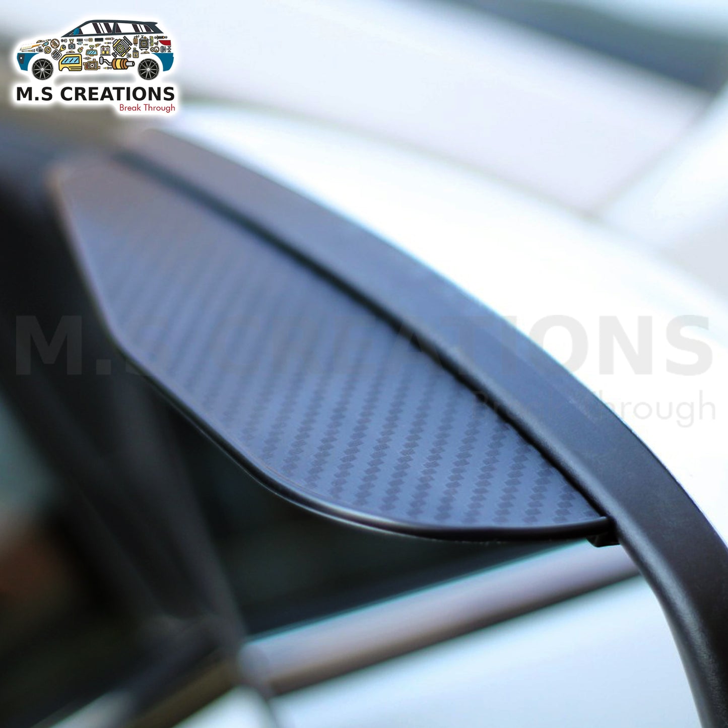 Universal - Side Mirror Rain Visor - 411
