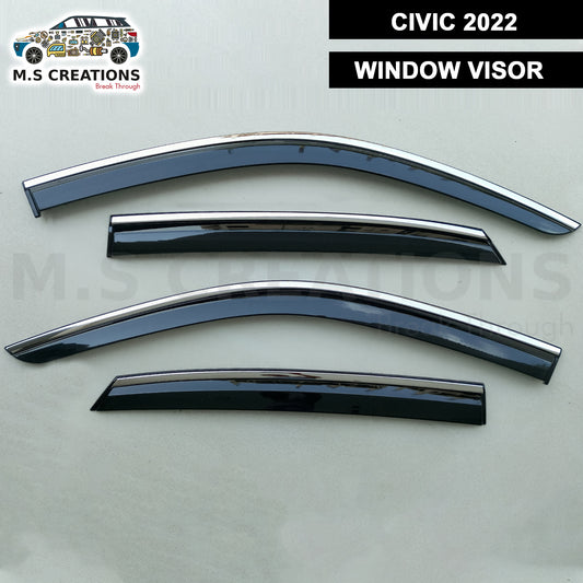 Civic 2022 - Window Visor 4pcs - 420