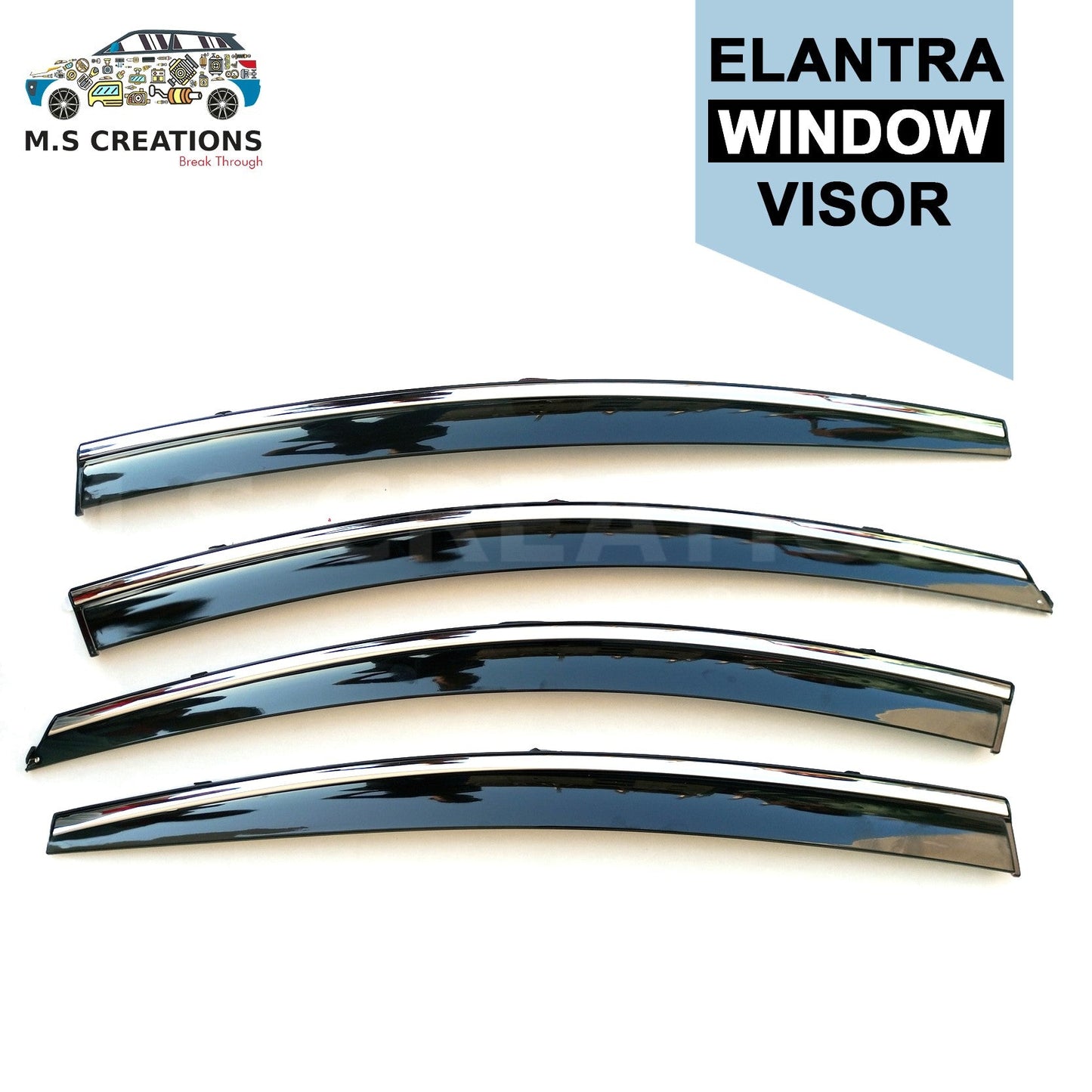 Elantra - Window Visor 4pcs - 424