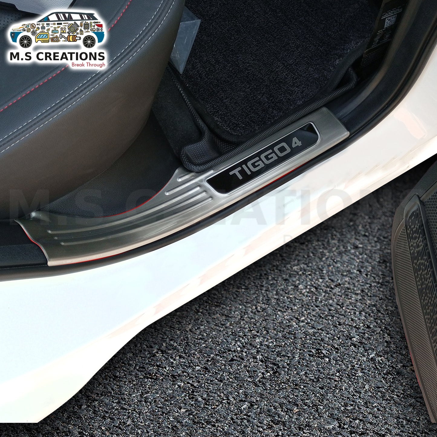 Tiggo 4 - Door Sills Metal Inner - 455