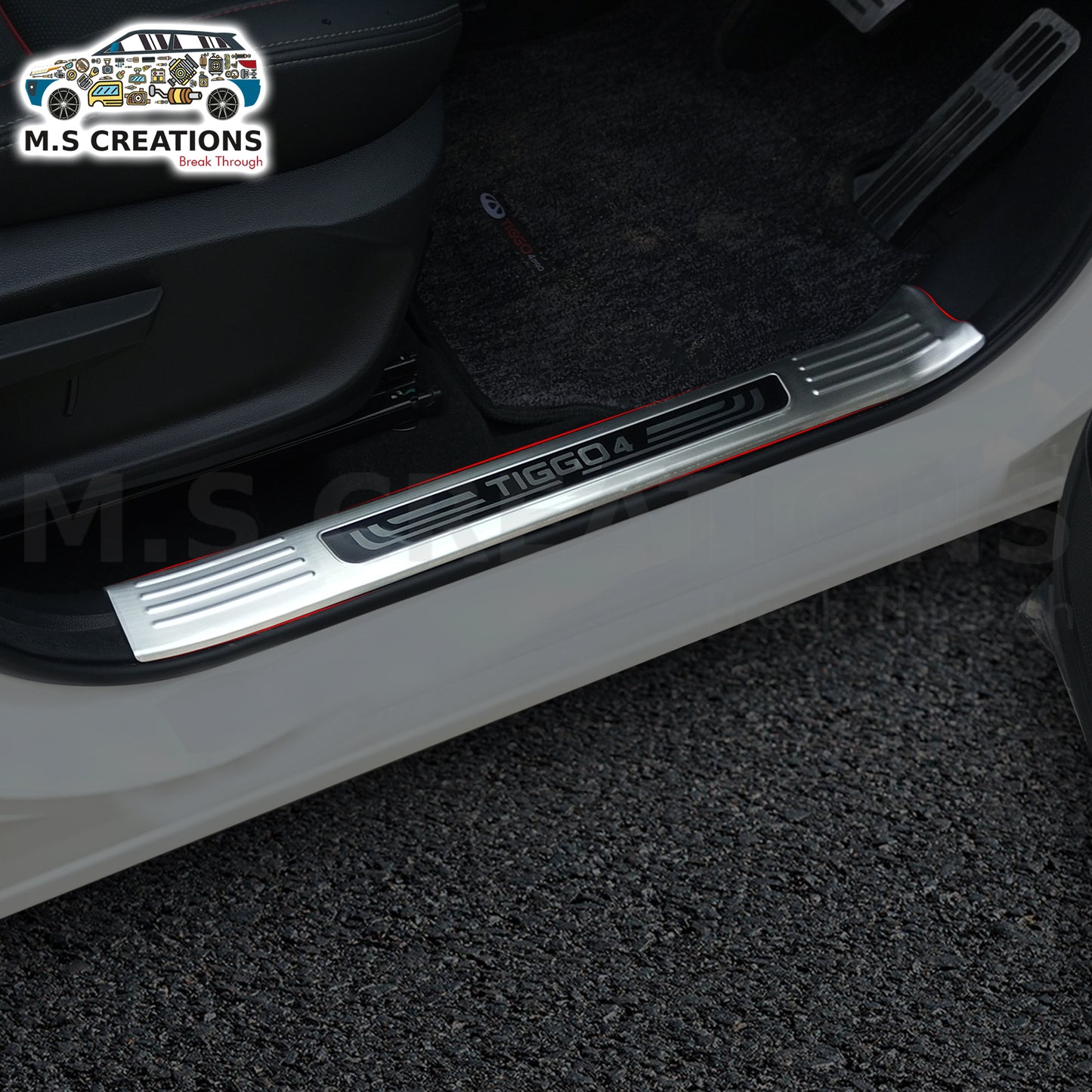 Tiggo 4 - Door Sills Metal Inner - 455