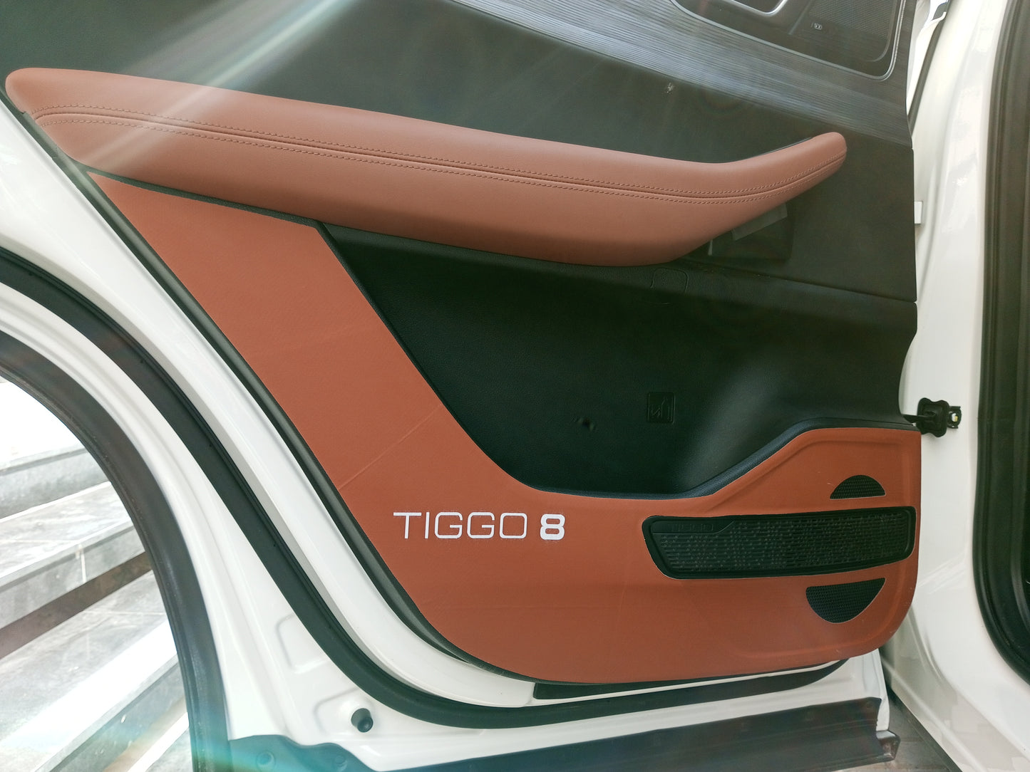 Tiggo 8 - Anti Kick Door PU Sticker - 457