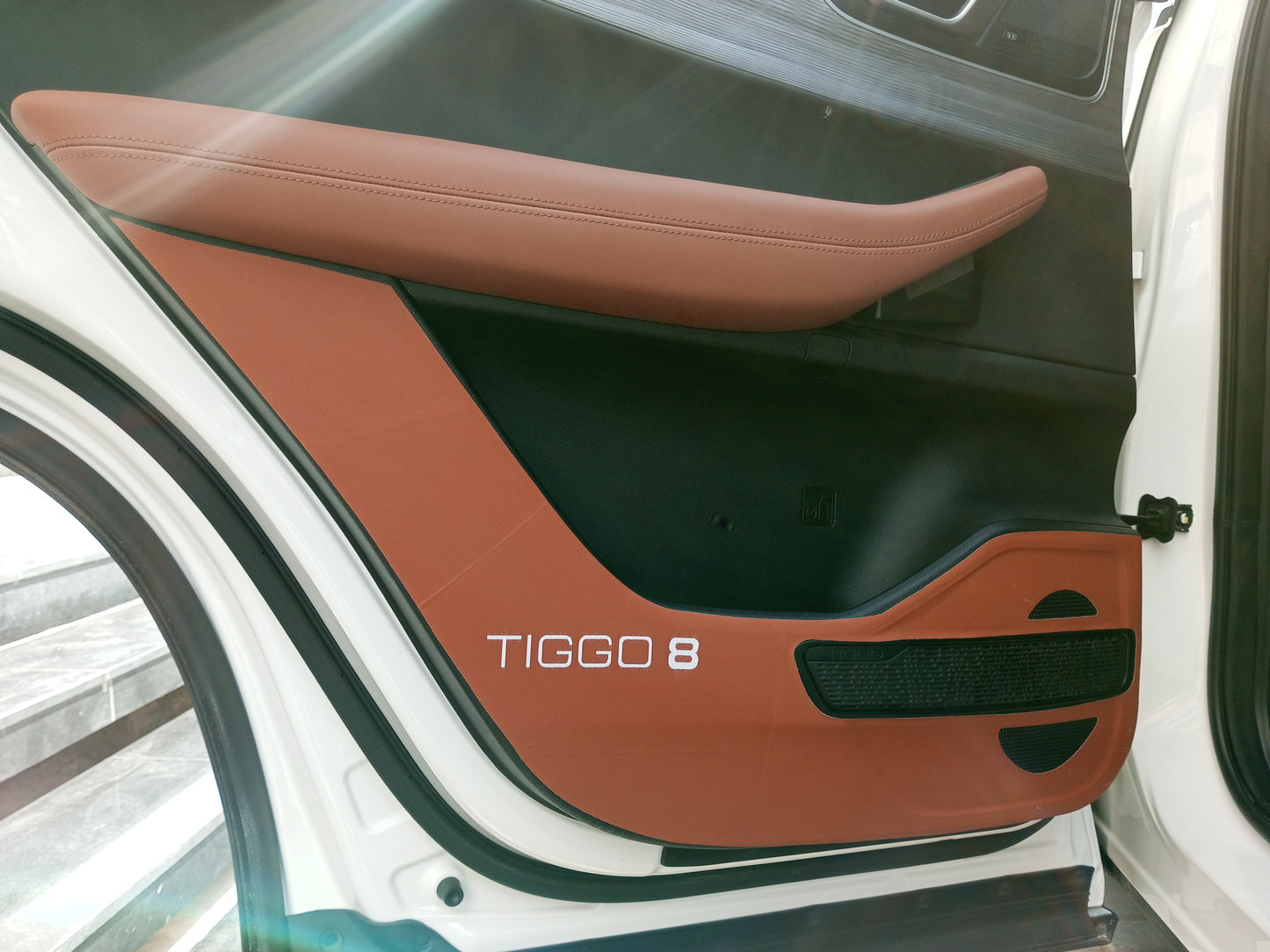 Tiggo 8 - Anti Kick Door PU Sticker - 457