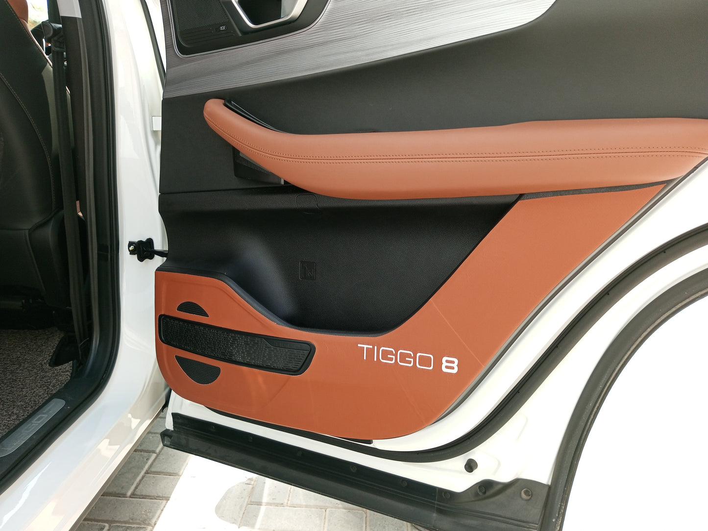 Tiggo 8 - Anti Kick Door PU Sticker - 457