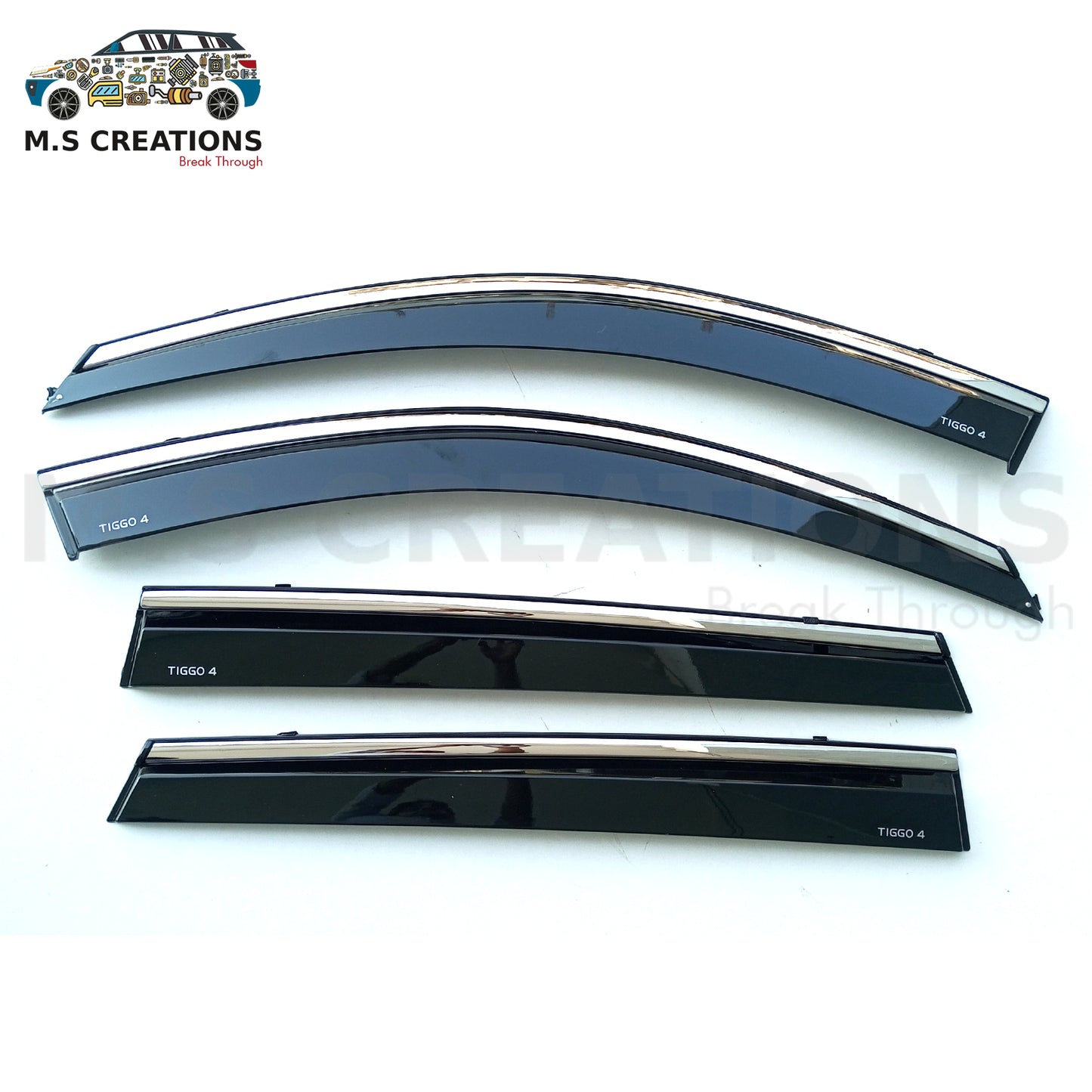 Tiggo 4 - Window Visors 4pcs - 470