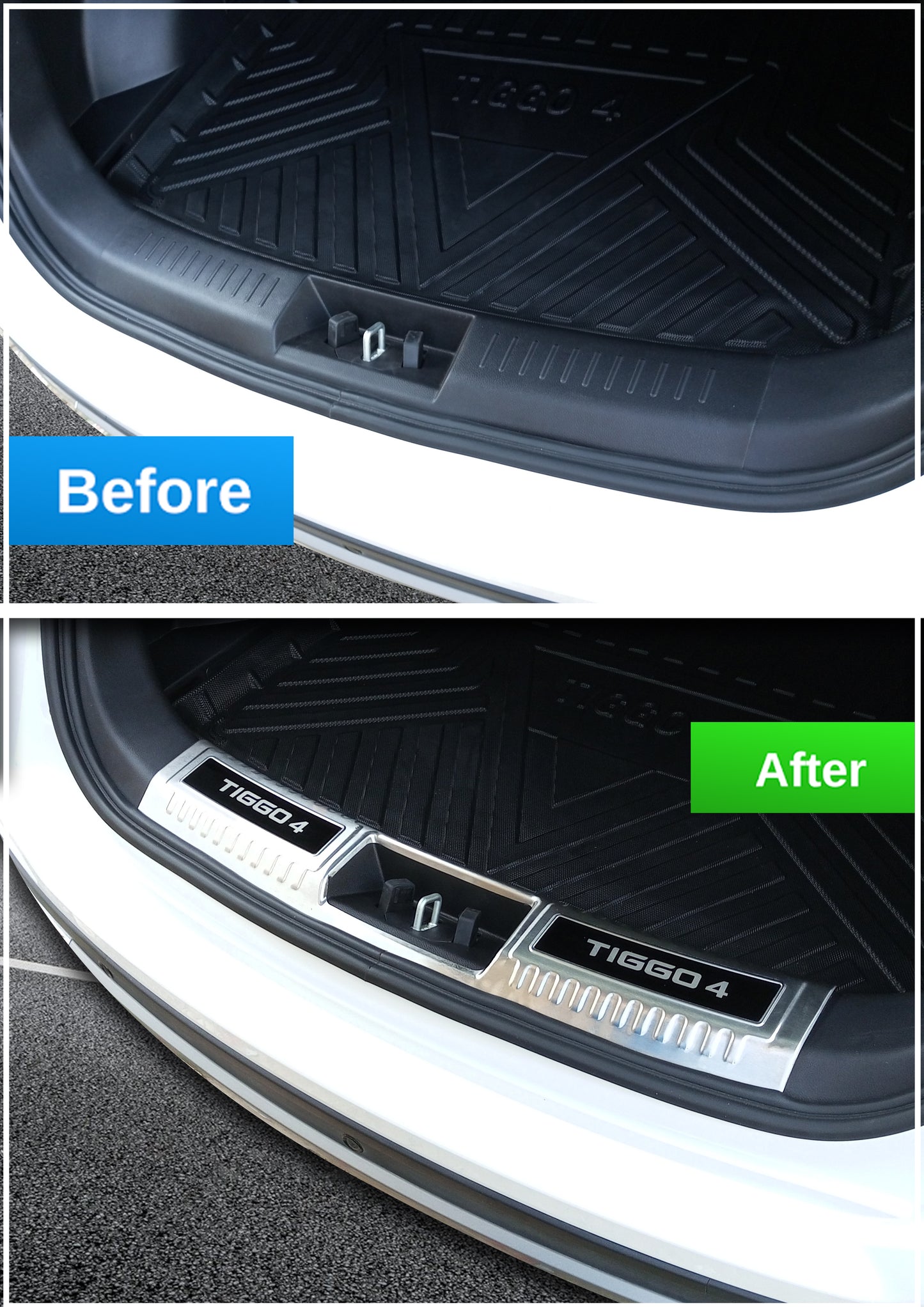 Tiggo 4 - Trunk Threshold Metal - 471