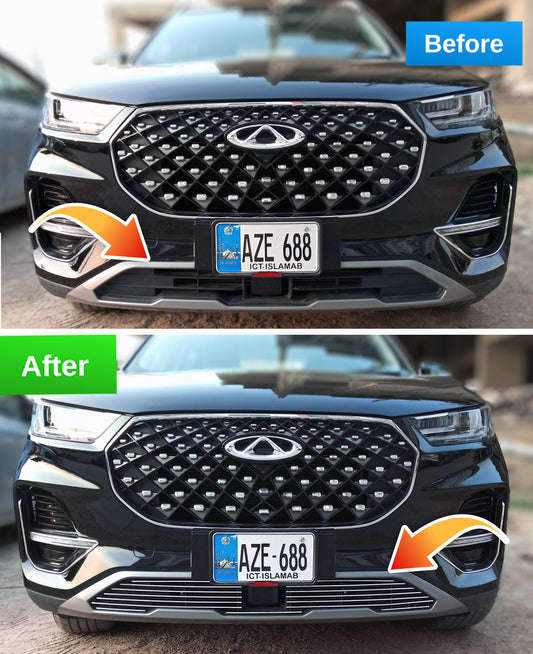 Tiggo 8 - Front Bumper Lower Grill - 483