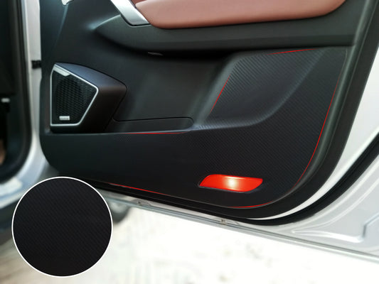 Proton X70 - Anti Kick Door Sticker PU CARBON - 495
