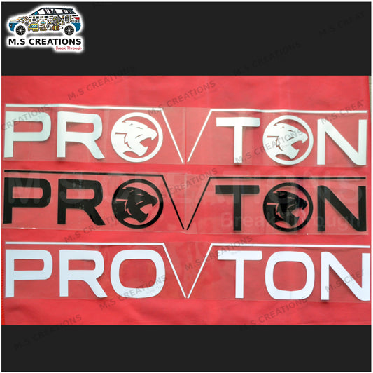 Proton X70 - Front Screen Sticker - 496