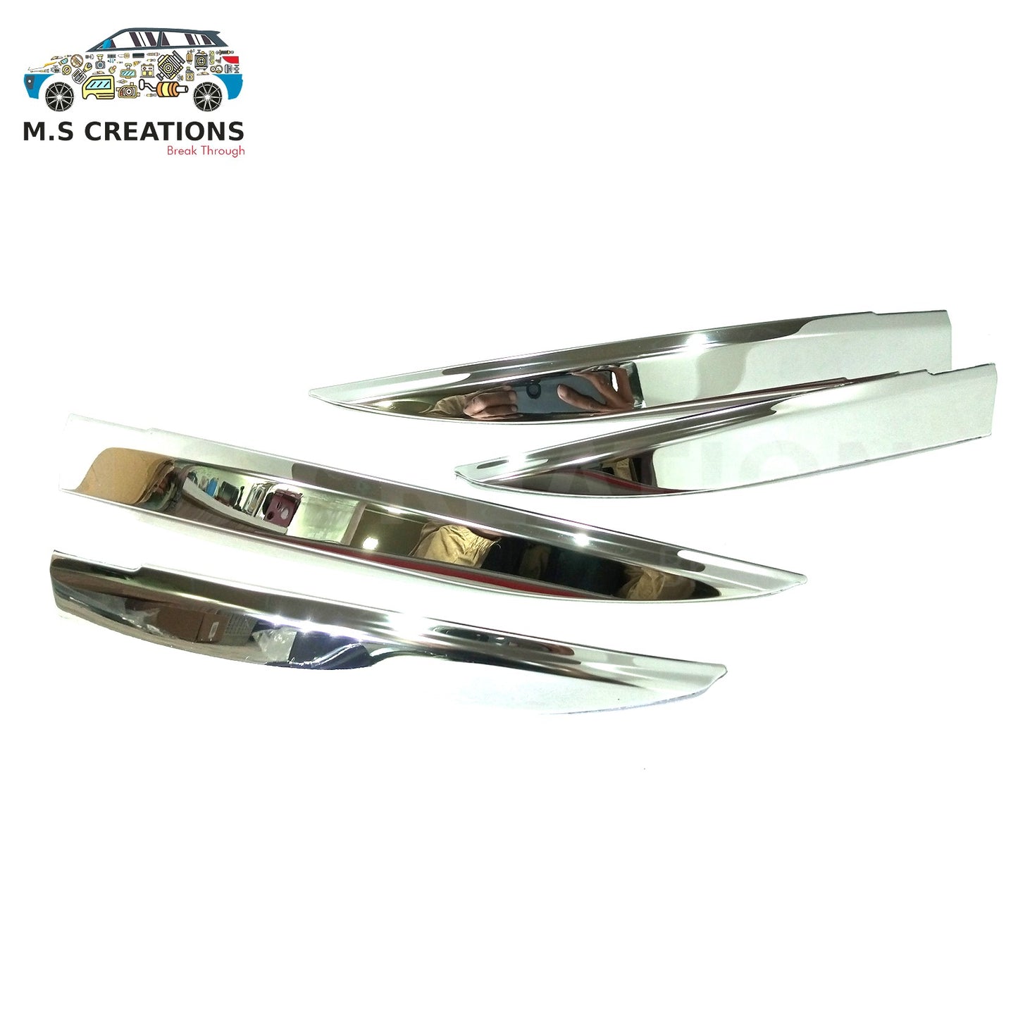 H6 - Front & Rear Bumper Trims 4pcs Set - 609