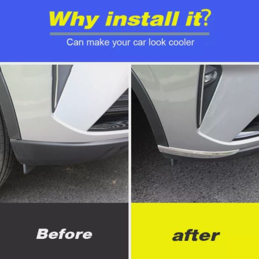 H6 - Front & Rear Bumper Trims 4pcs Set - 609