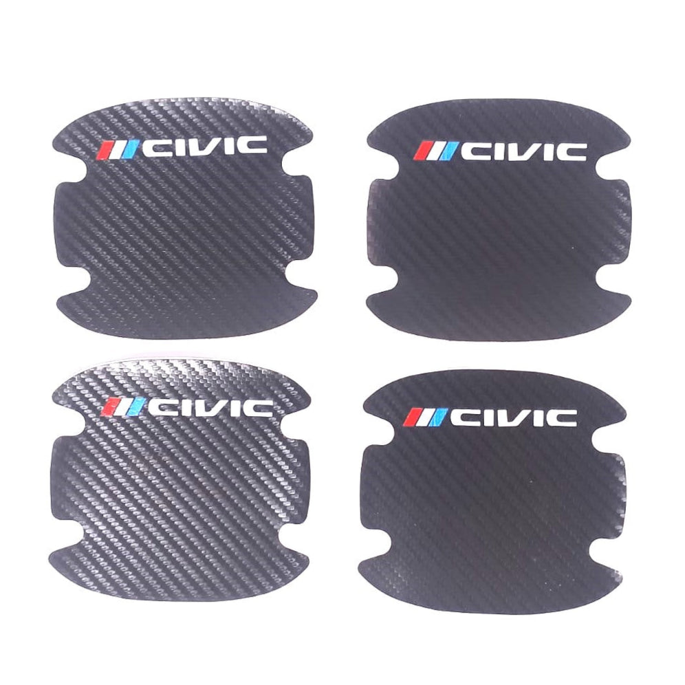 Civic - Door Bowl Carbon Sticker - 640