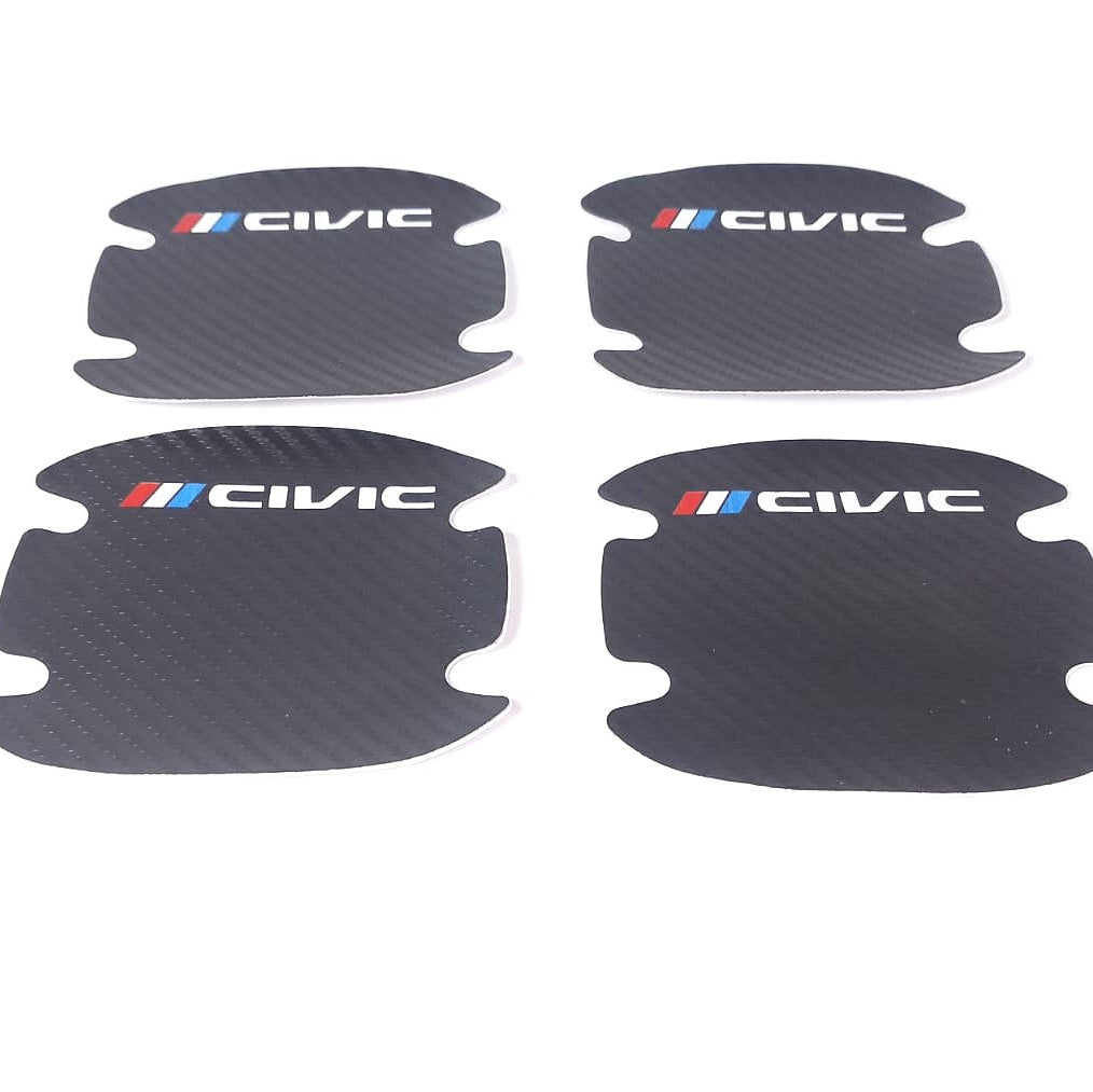 Civic - Door Bowl Carbon Sticker - 640