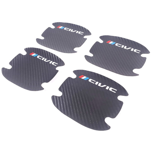 Civic - Door Bowl Carbon Sticker - 640