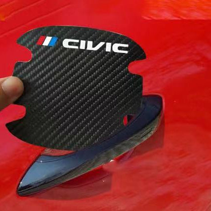 Civic - Door Bowl Carbon Sticker - 640