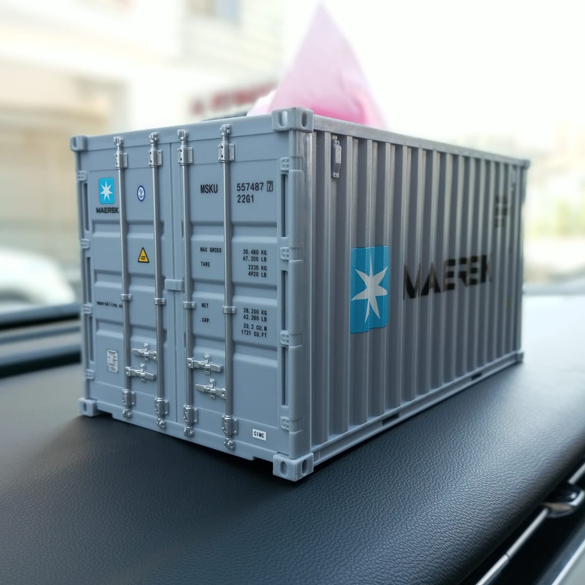 Universal - Tissue Box Container - 645