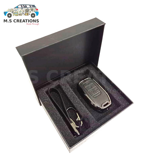Civic 2022 - Key Cover Metal+Leather - 712