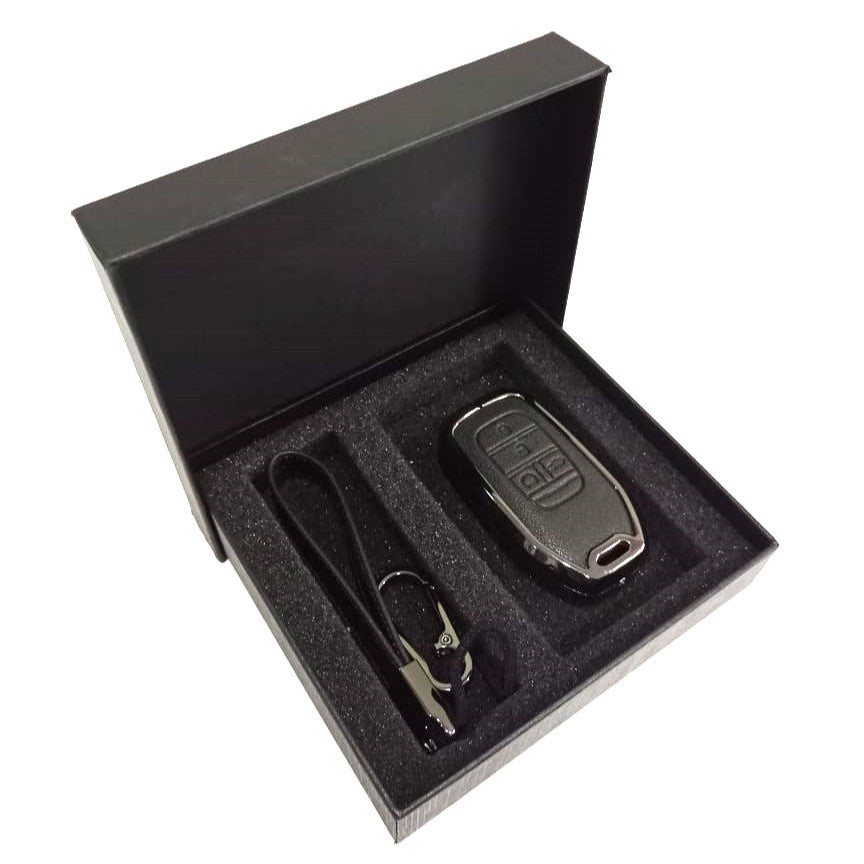 Civic 2022 - Key Cover Metal+Leather - 712