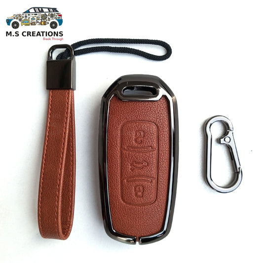 Proton X70 - Key Cover Metal+Leather - 714