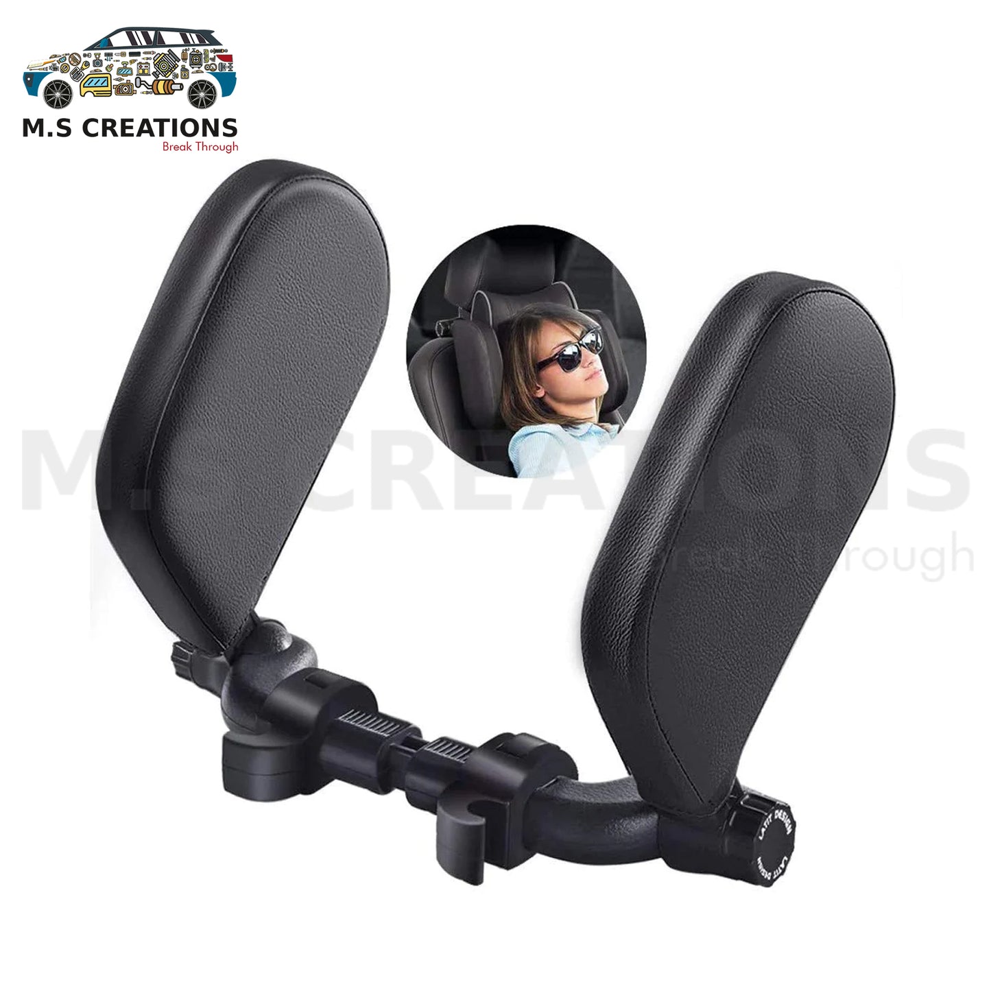 Universal - Car Headrest Adjustable - 747