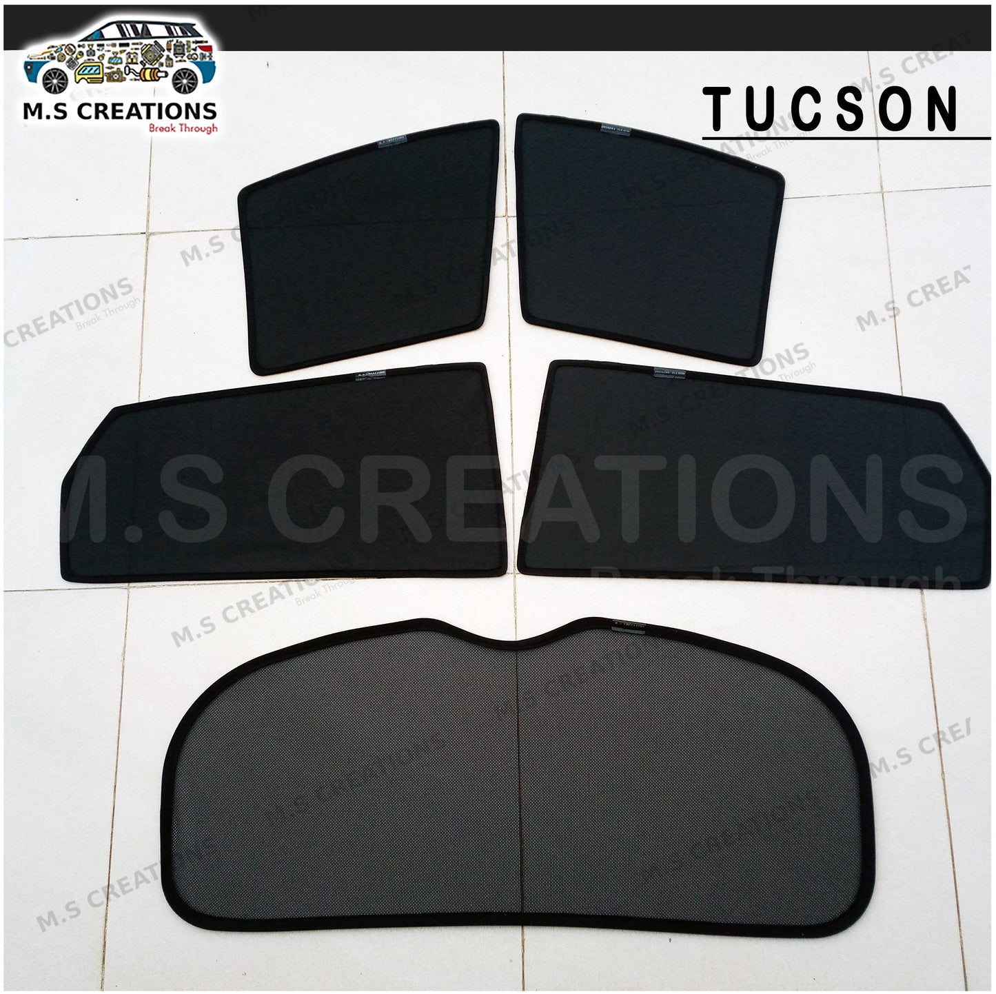Tucson - Sun Shade 5pcs Set - 761