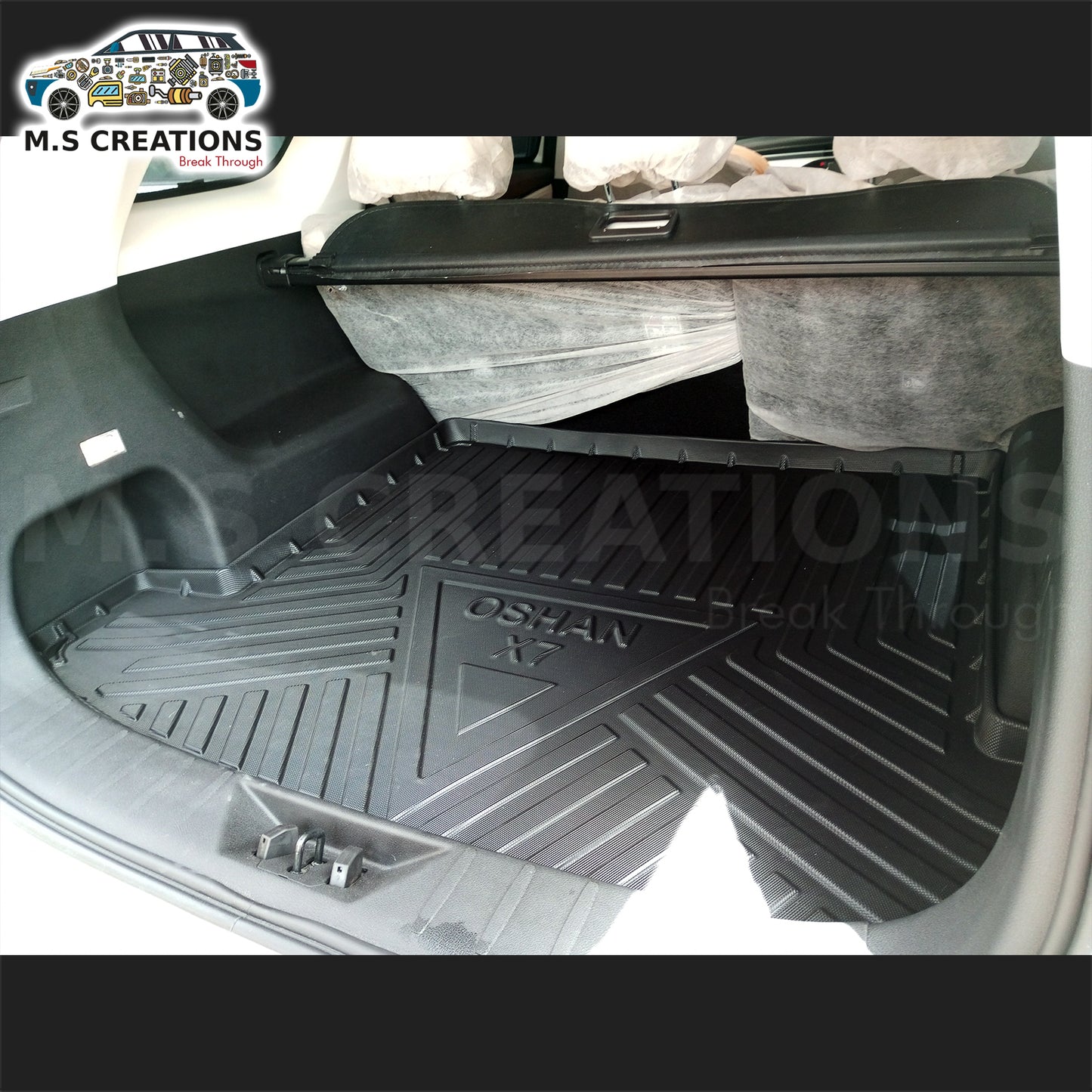 Oshan X7 - Trunk Tray TPE - 80